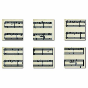 Muziek - Bladmuziek - Onderzetters